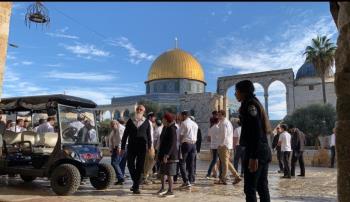 مستوطنون يقتحمون ’الأقصى’ ويؤدّون طقوسًا تلمودية بحماية قوات الاحتلال