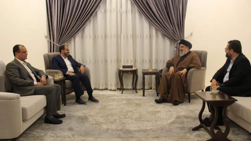 Sayyed Nasrallah, Head of National Yemeni Delegation Discuss Latest Political Situation in Region, Yemen