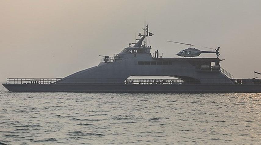 سفينة "الشهيد سليماني" تنضم لبحرية الحرس الثوري