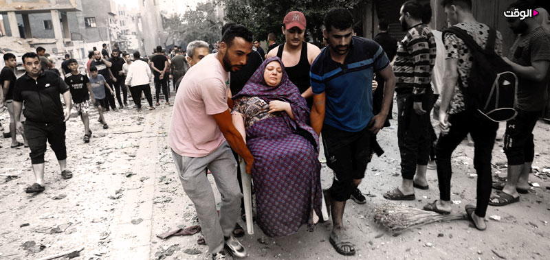 بمباران غزه | دومین و سومین روز طوفان الاقصی