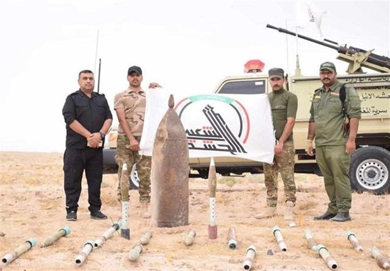 العراق … الحشد الشعبي يعثر على عشرات الصواريخ في الأنبار