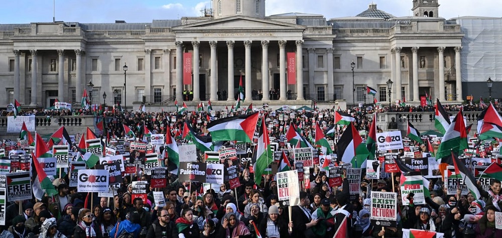 Unprecedented Pro-Palestinian London Rally Bore Conspicuous Signs of Big Change in West