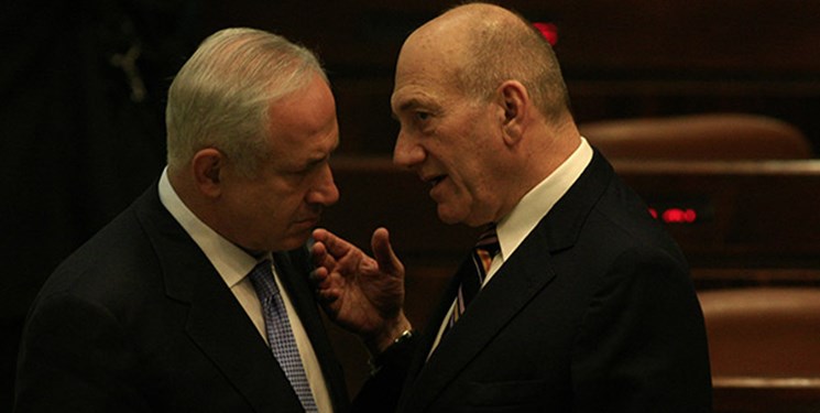 اولمرت: نتانیاهو دچار بحران عصبی شده