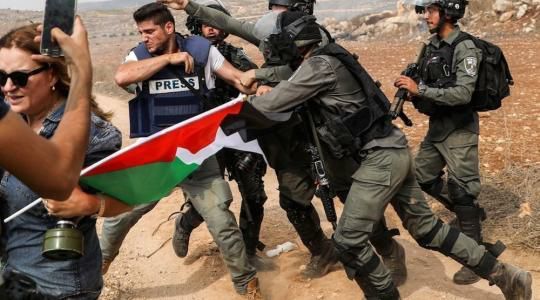 نادي الأسير الفلسطيني: قوات الاحتلال لا تزال تعتقل 46 صحفياً