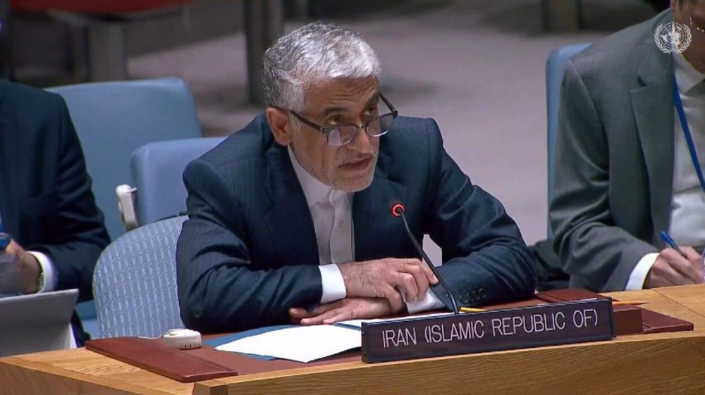 Iran Urges UN Security Council to Condemn Israeli Crimes in Occupied Palestine