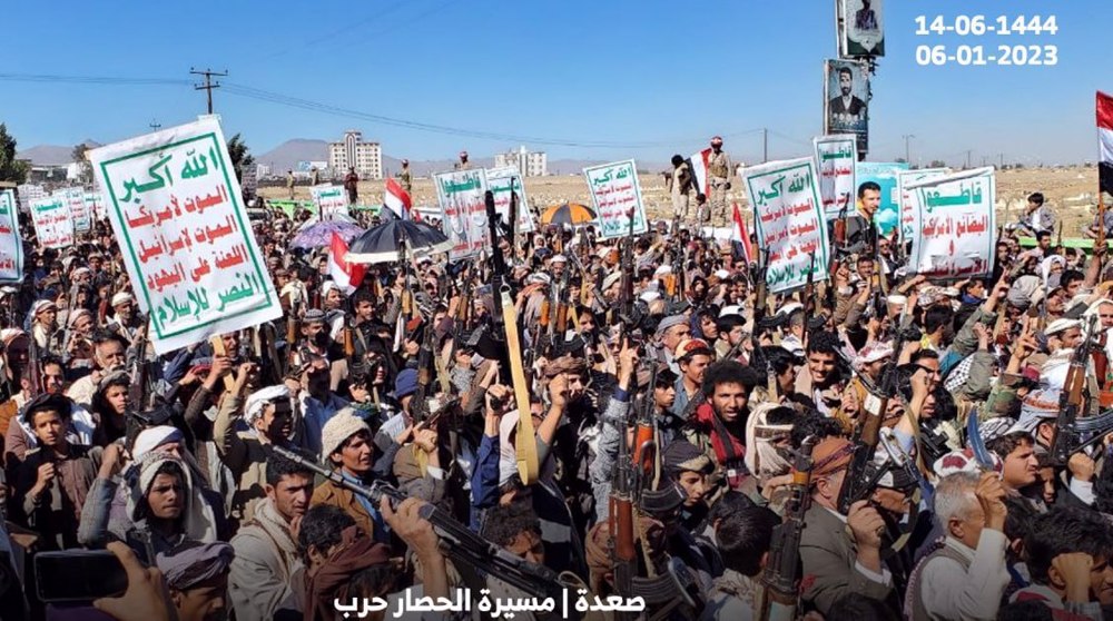 Yemenis Stage Mass Rallies to Condemn Saudi-Led Aggression, Siege