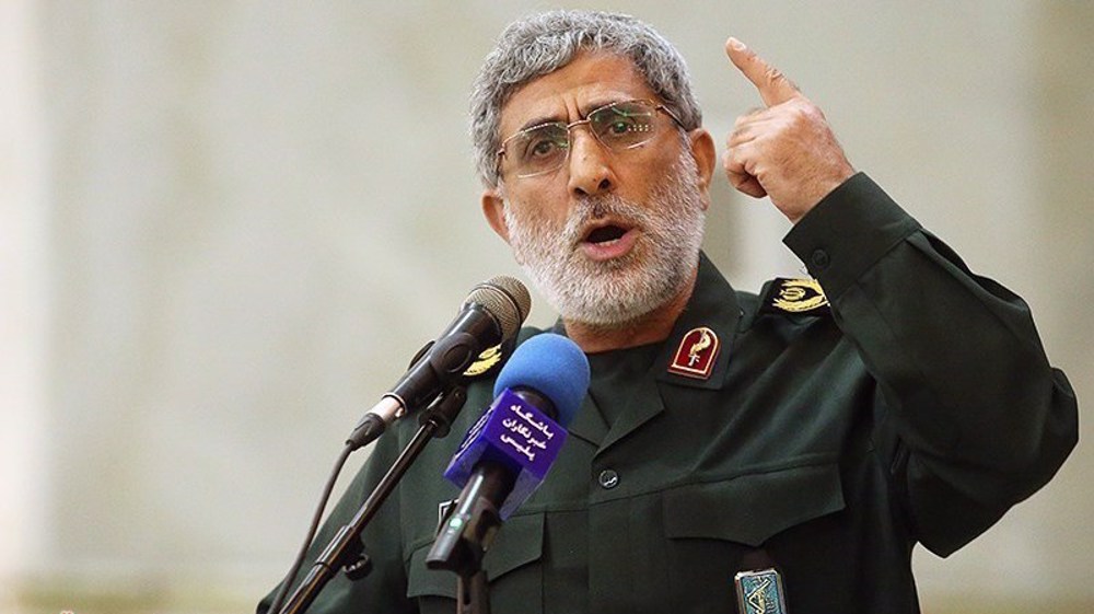 Iran Enemies Turned to Hybrid War after Numerous Defeats in Anti-Iran Fronts: Quds Force Chief