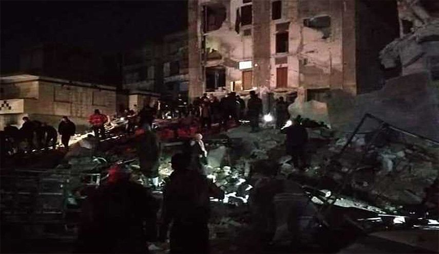 إثر زلزال قوي ضرب منطقة شرق المتوسط.. عشرات الضحايا ودمار في سوريا