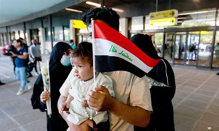 إجلاء 243 عراقياً وسورياً من السودان إلى بغداد