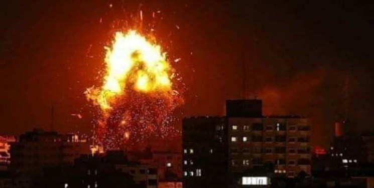 حمله جنگنده‌های رژیم صهیونیستی به مناطق شمال غربی غزه