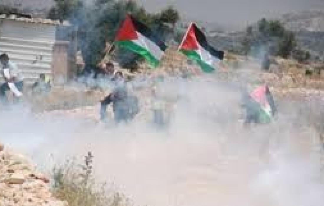 عشرات الاصابات خلال قمع الاحتلال مسيرات ضد الاستيطان في الضفة