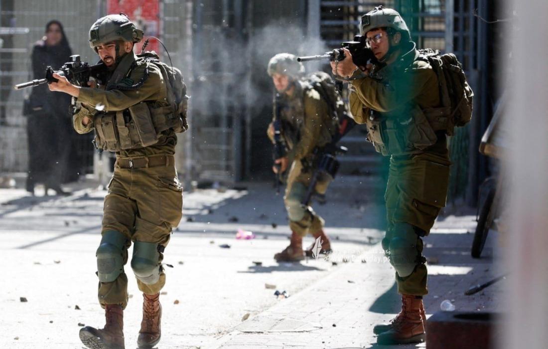 إصابة شاب فلسطيني برصاص الاحتلال خلال مواجهات شرق قلقيلية