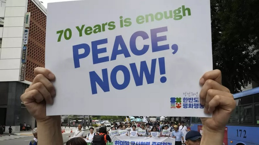 South Koreans Call for Peace on 70th Anniversary of Korean War Armistice