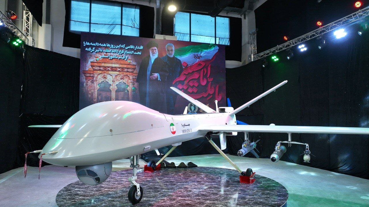 Iran Unveils New Drone with 2,000km Flight Range