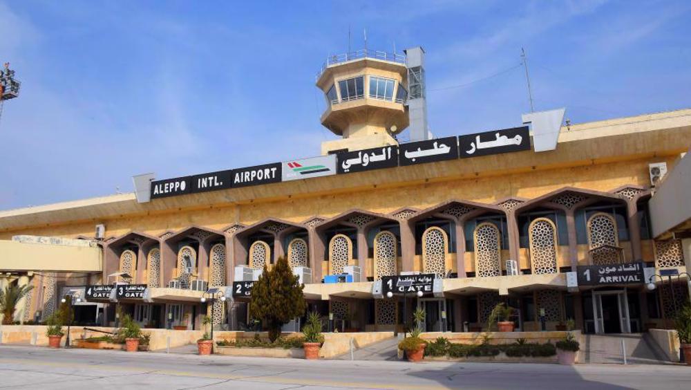 Syria’s Aleppo Airport out of Service after Israeli Regime’s Airstrike