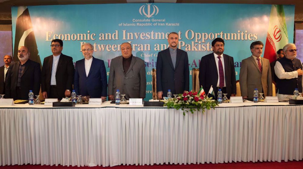 Iran, Pakistan Increased Annual Trade to $2.3 Billion: Amir-Abdollahian