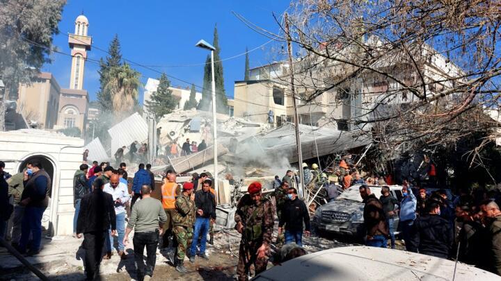 Iran Denounces Israeli Strike on Damascus