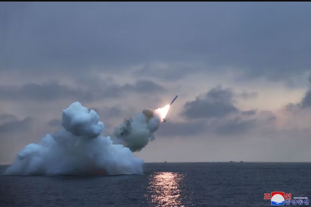 رسانه رسمی کره شمالی از آزمایش یک موشک زیردریایی خبر داد