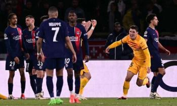 سان جيرمان يسقط على ملعبه أمام برشلونة في دوري أبطال أوروبا