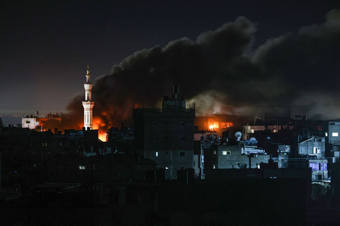 Pregnant woman and 10 children among those killed in Israel’s airstrikes in Rafah