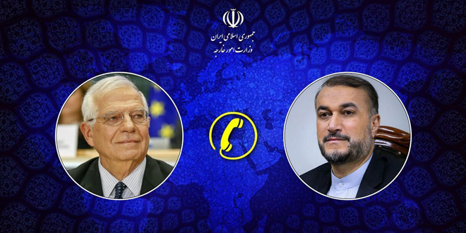 إيران: نتوقع من الاتحاد الأوروبي إدانة قوية للعدوان الإسرائيلي على القنصلية الإيرانية بدمشق
