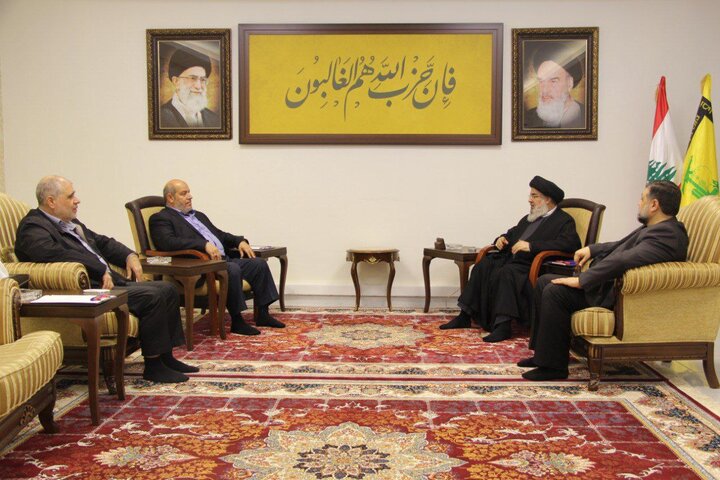 The Secretary-General of Hezbollah held a meeting with a delegation from Hamas