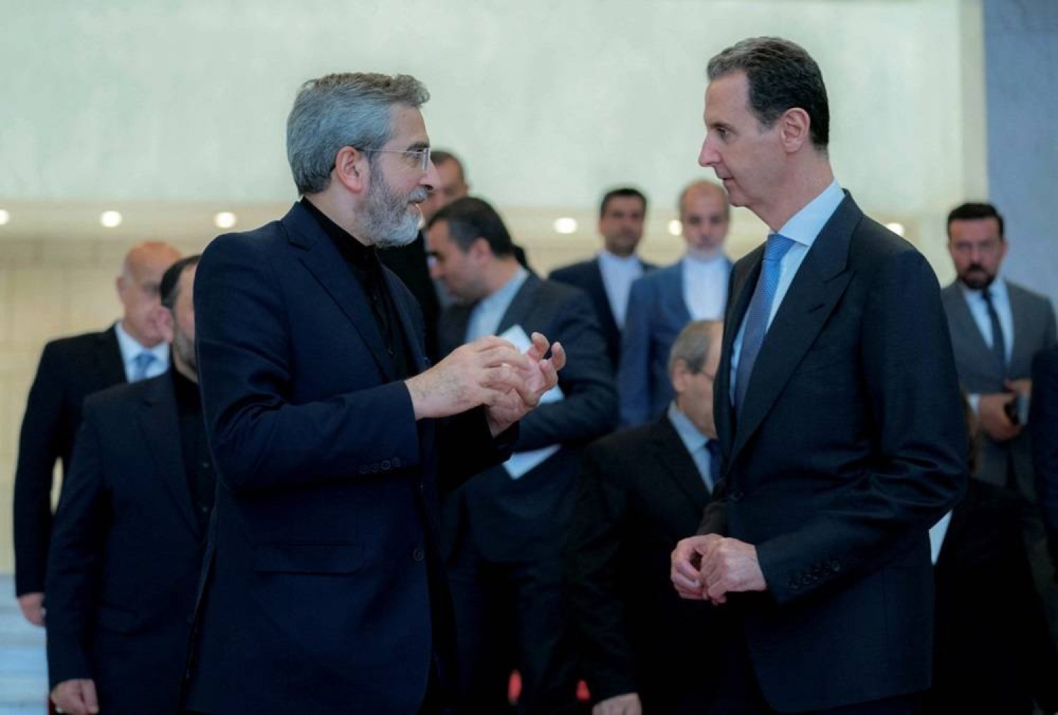 Ali Bagheri had a meeting with Bashar al-Assad