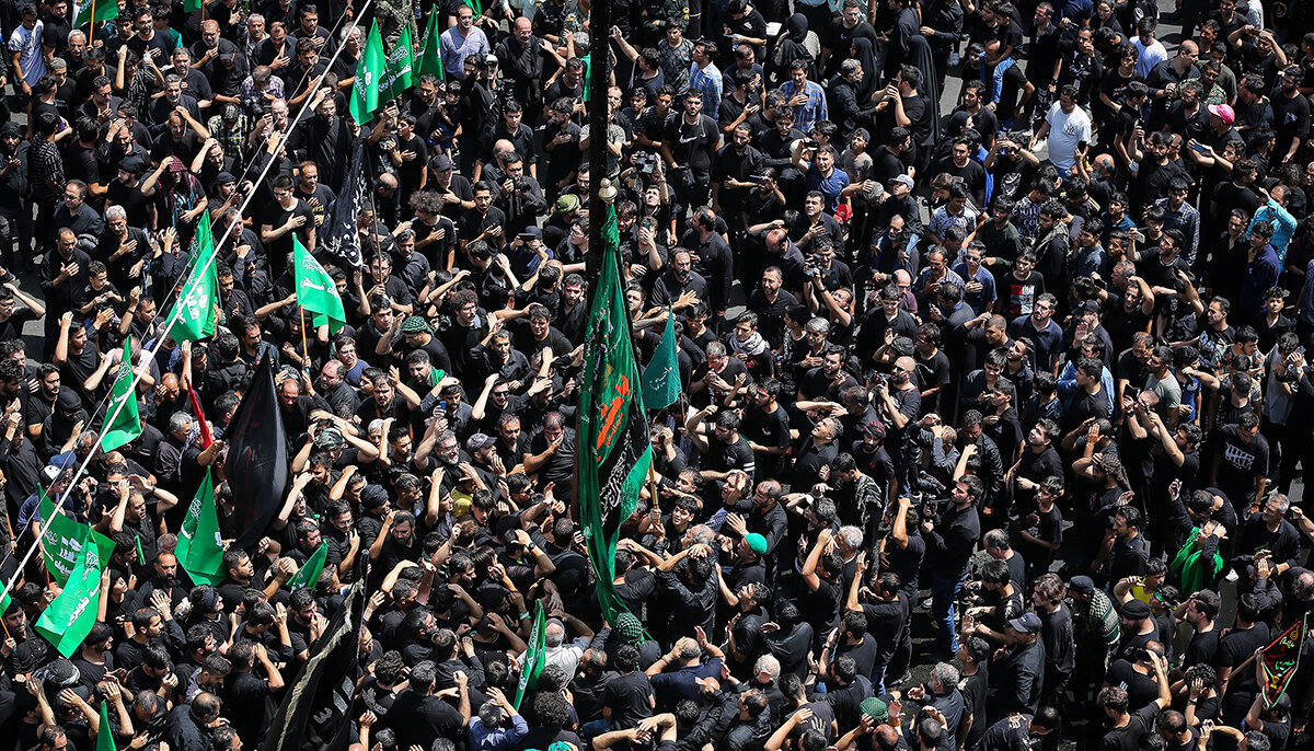 Ashura ceremony in Tehran