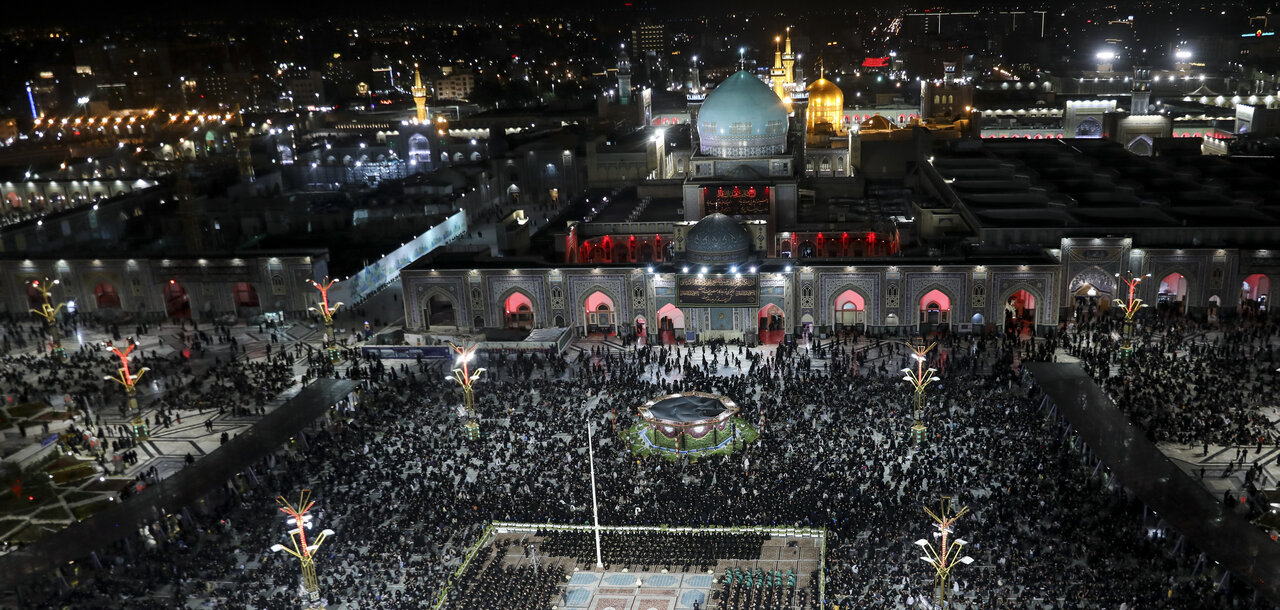 Ashura ceremony in holy Mashhad