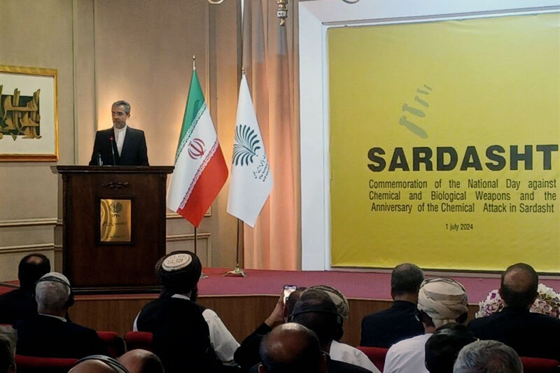 Acting FM: Iran Actively Committed to Eliminating Chemical Weapons