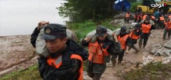 الصين: مصرع 25 شخصا إثر الفيضانات في مقاطعتي سيتشوان وشنشي