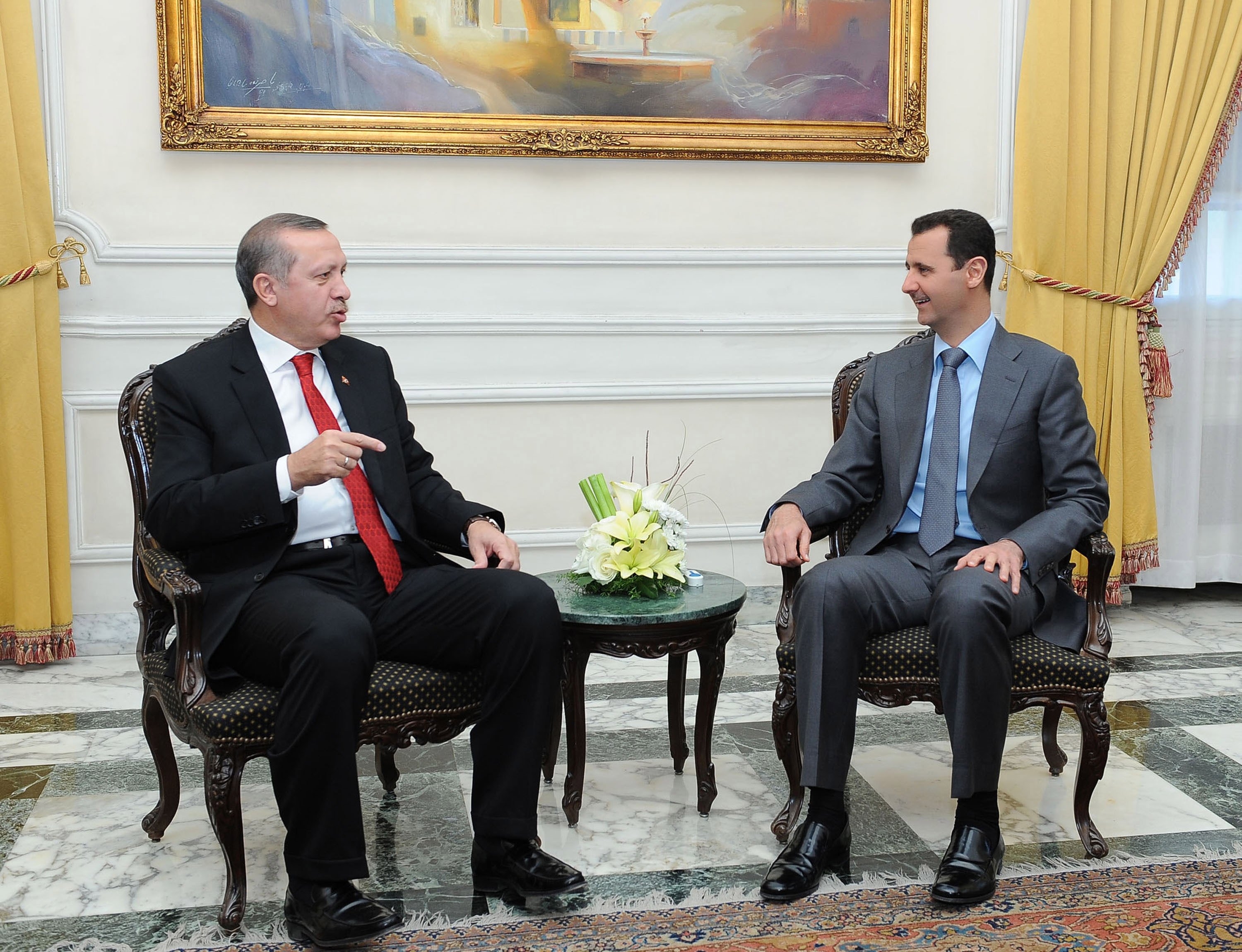 Turkish newspaper discloses date for Assad-Erdogan meeting