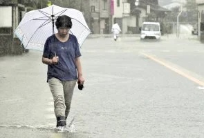 مصرع شخصين جراء الأمطار الغزيرة بشمال شرق اليابان