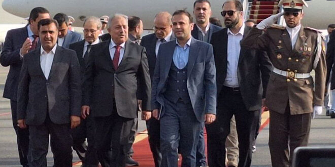 للمشاركة في مراسم تنصيب بزشكيان... رئيس الحكومة السورية يصل طهران