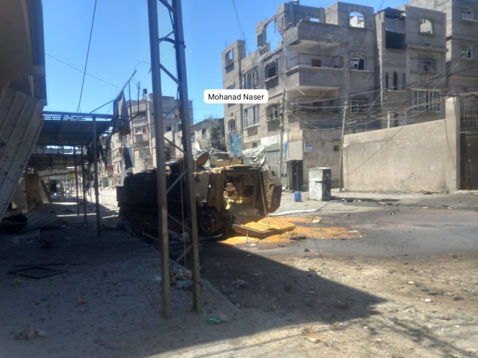 هجوم للقسام على مقر قيادة للاحتلال بالشجاعية واستهداف دبابتين في رفح