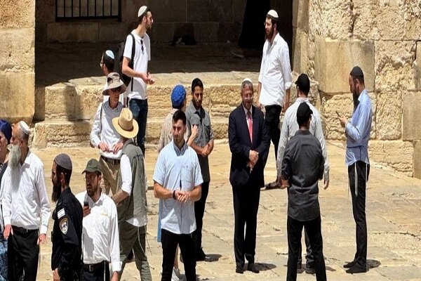 پرسه‌زنی تحریک‌آمیز بن گویر در مسجدالاقصی