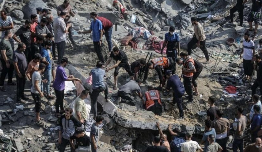 استشهاد 3 فلسطينيين في قصف للاحتلال في غزة