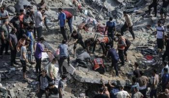 استشهاد 3 فلسطينيين في قصف للاحتلال في غزة