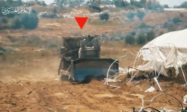 القسام تعلن استهداف جيب همر وجرافة في خانيونس