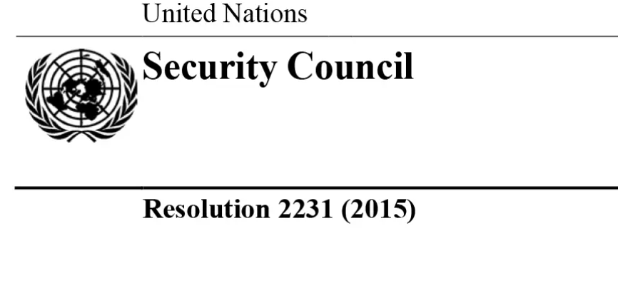 Tehran, Moscow, Beijing Notify UN of Resolution 2231’s Termination