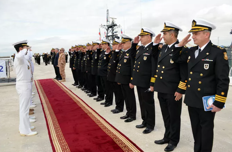 Iran and Azerbaijan Conduct Joint Naval Exercise in the Caspian Sea