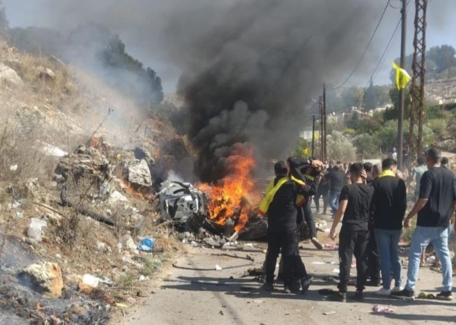 Israeli Drone Strike in Southern Lebanon Kills One, Wounds Another