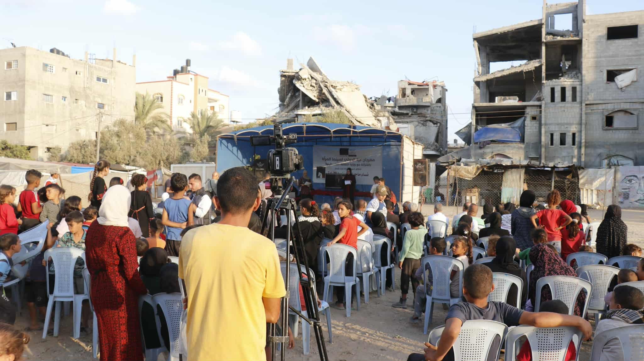 مهرجان غزة السينمائي: الفن في مواجهة الإبادة وصوت المرأة الفلسطينية في زمن الركام