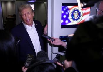 ترامپ: می‌توانم برای بار سوم رئیس‌جمهور شوم!