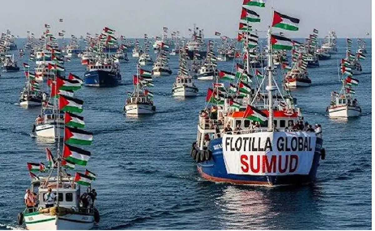 حمله صهیونیستها به ناوگان آزادی «صمود»