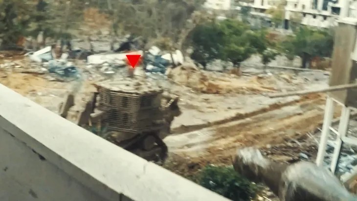 القسام تبث مشاهد لاستهداف مقاتليها قوات إسرائيلية بتل الهوا