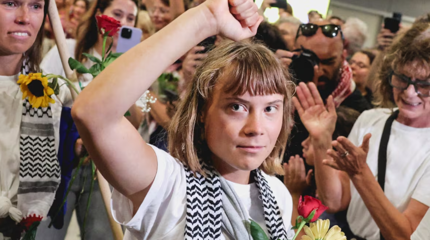 Greta Thunberg Accuses Israel of Torturing Her and Other Gaza Flotilla Activists