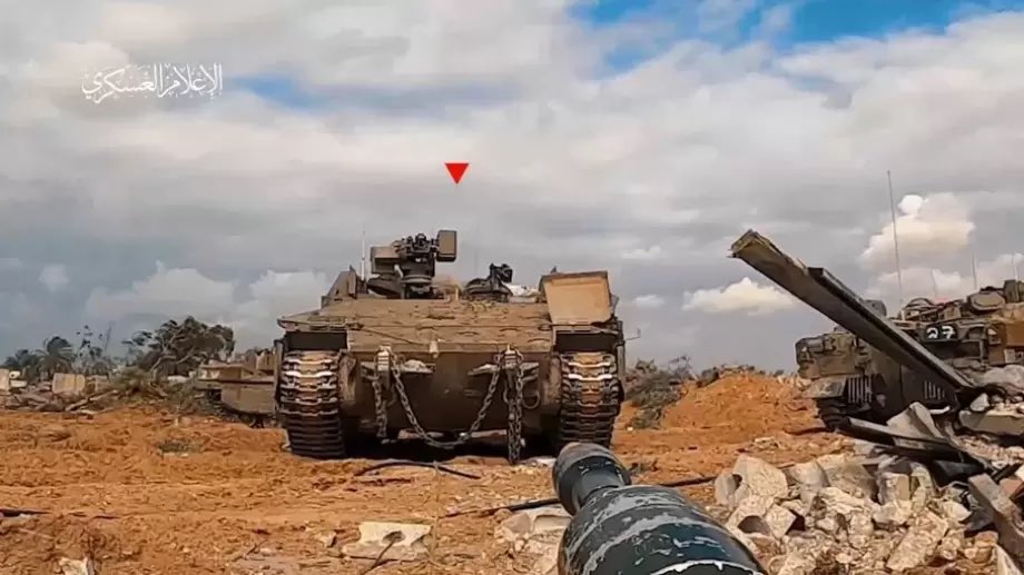 مقاومون فلسطينيون يهاجمون موقعًا للكيان الصهيوني من نفق وسط غزة بعد زيارة كاتس