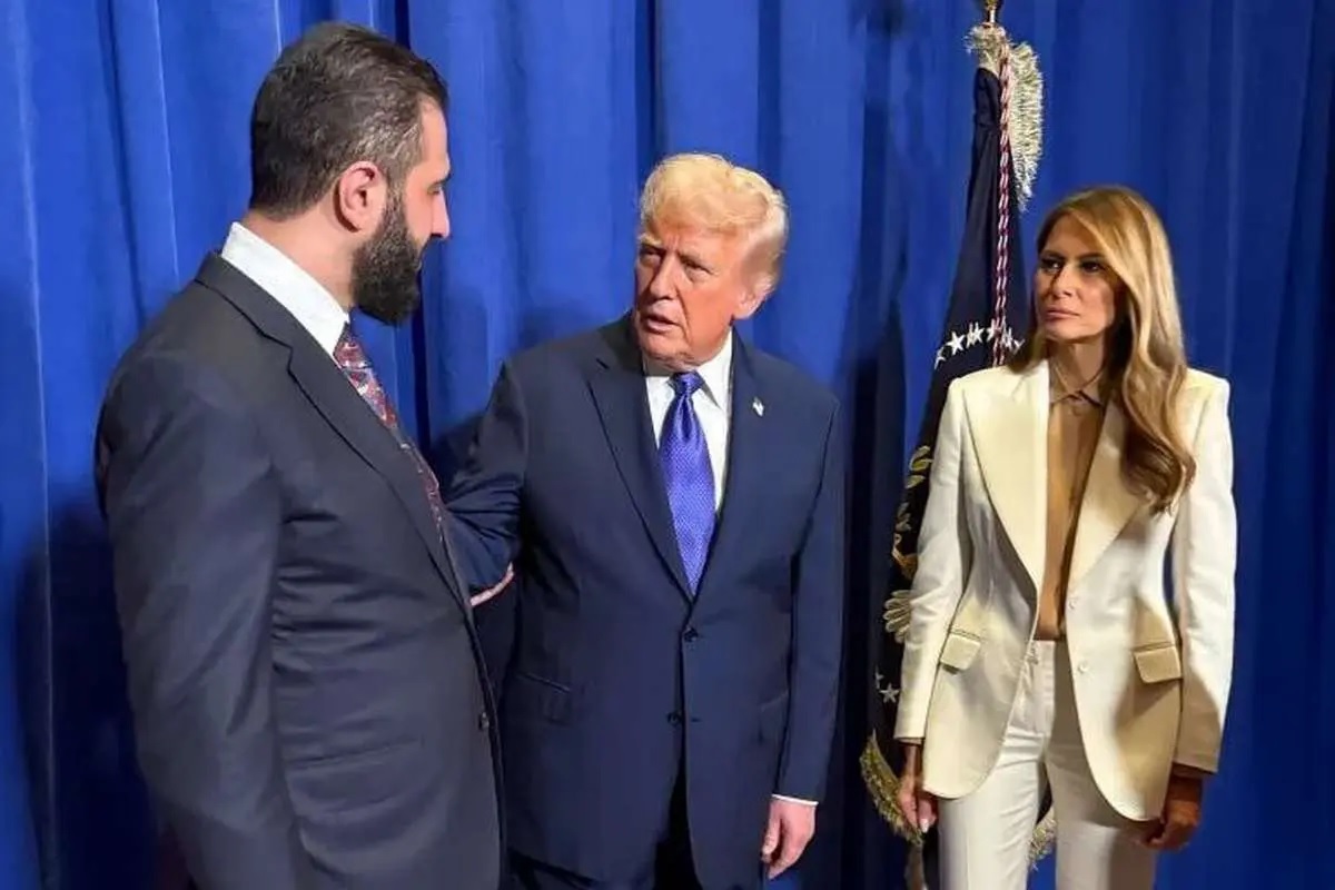 دیدار غیرمعمول و غیرعادی جولانی و ترامپ در کاخ سفید