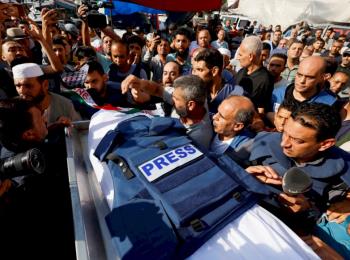 Israel Killed 44 Journalists Sheltering in Gaza Tents